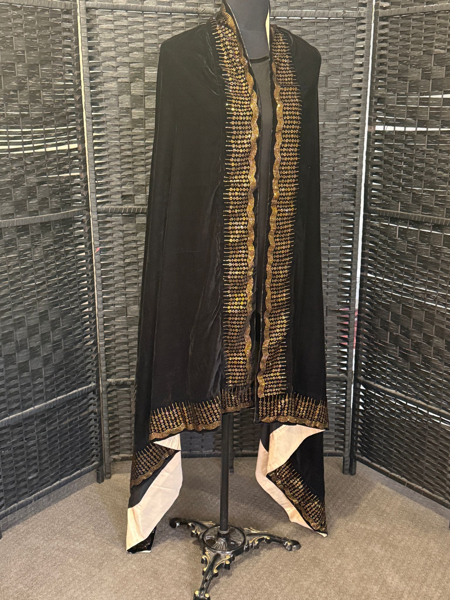 Exclusive Swarovski Velvet Shawl