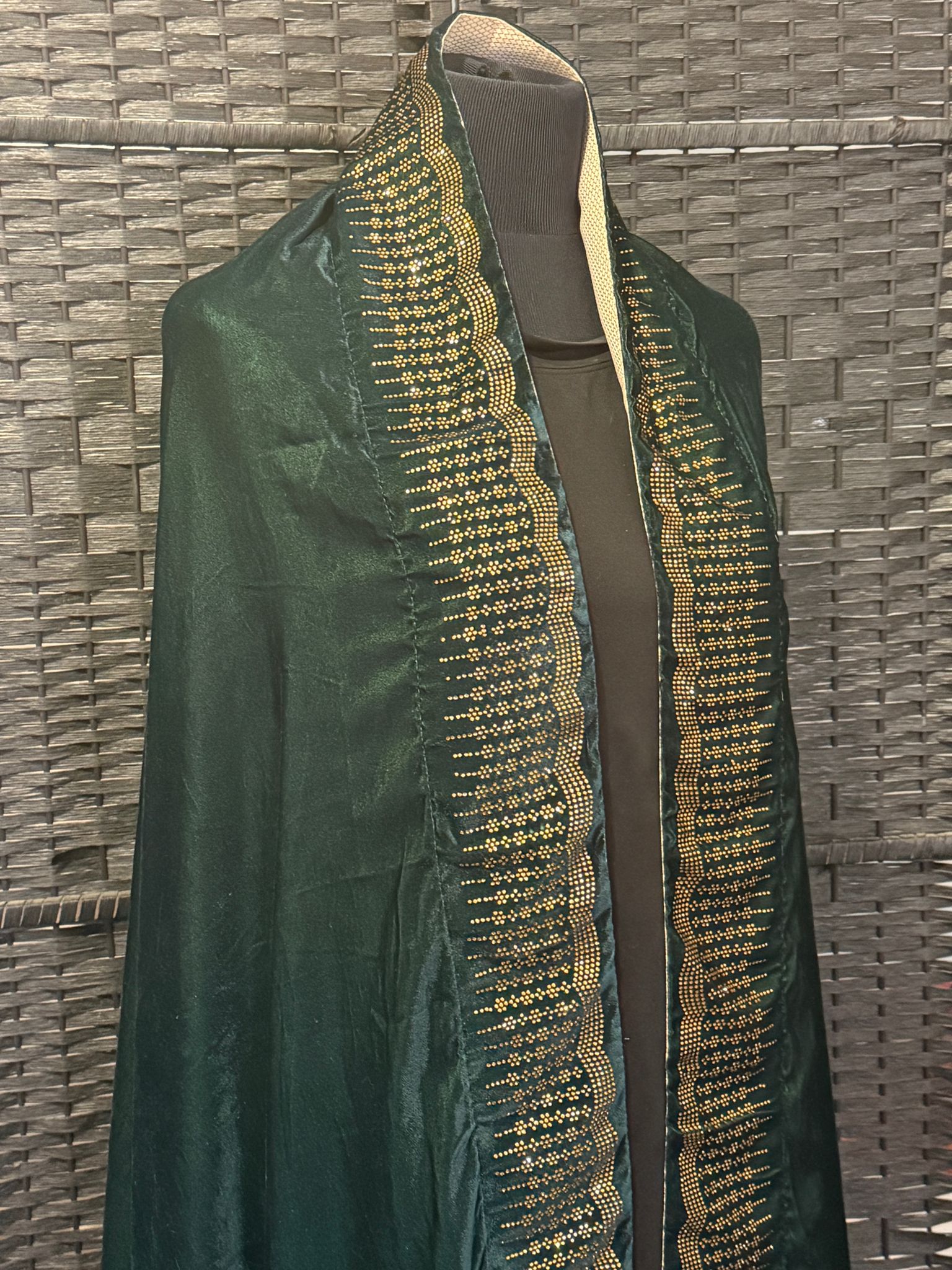Exclusive Swarovski Velvet Shawl
