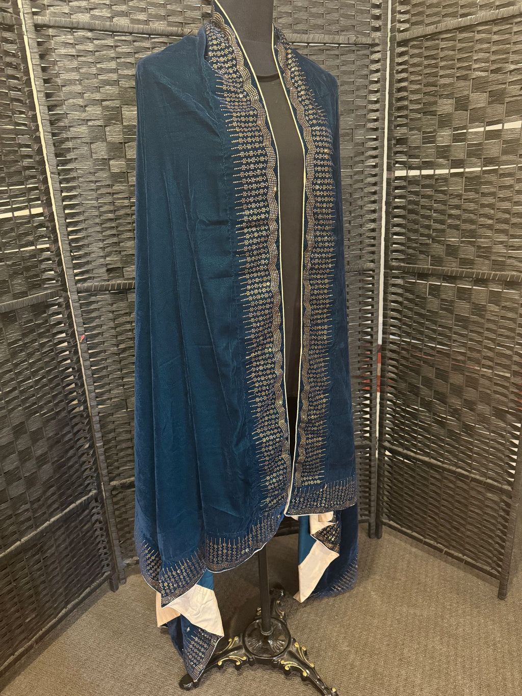 Exclusive Swarovski Velvet Shawl