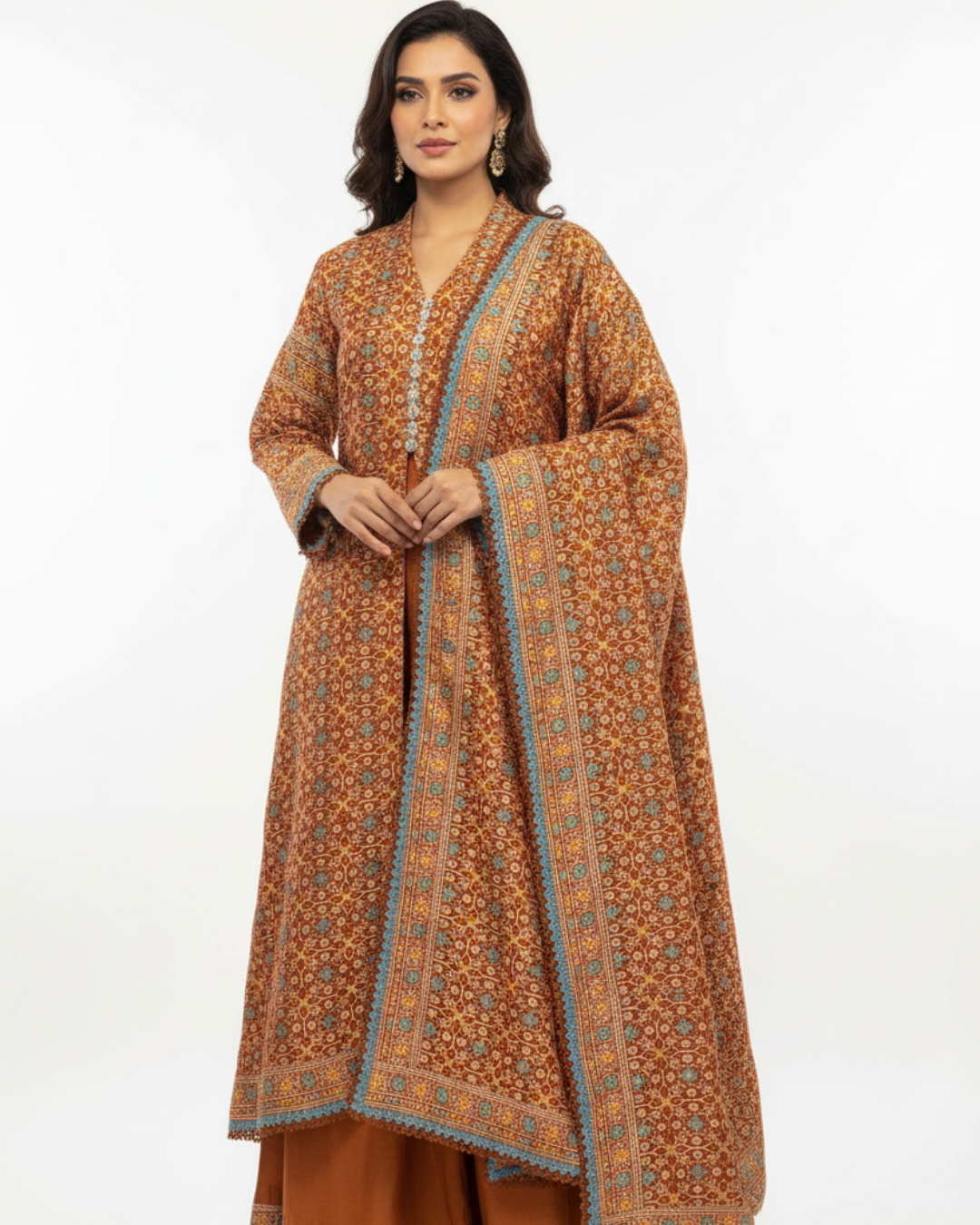 Exclusive Khaadi Silk Luxury Ensemble