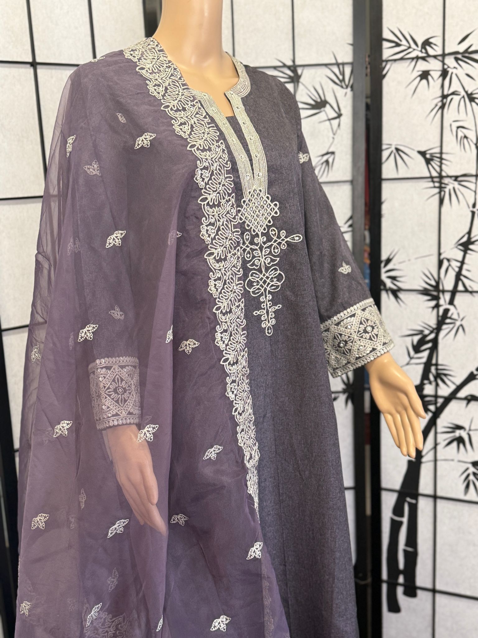 Embroidered Luxury 3-Piece Ensemble