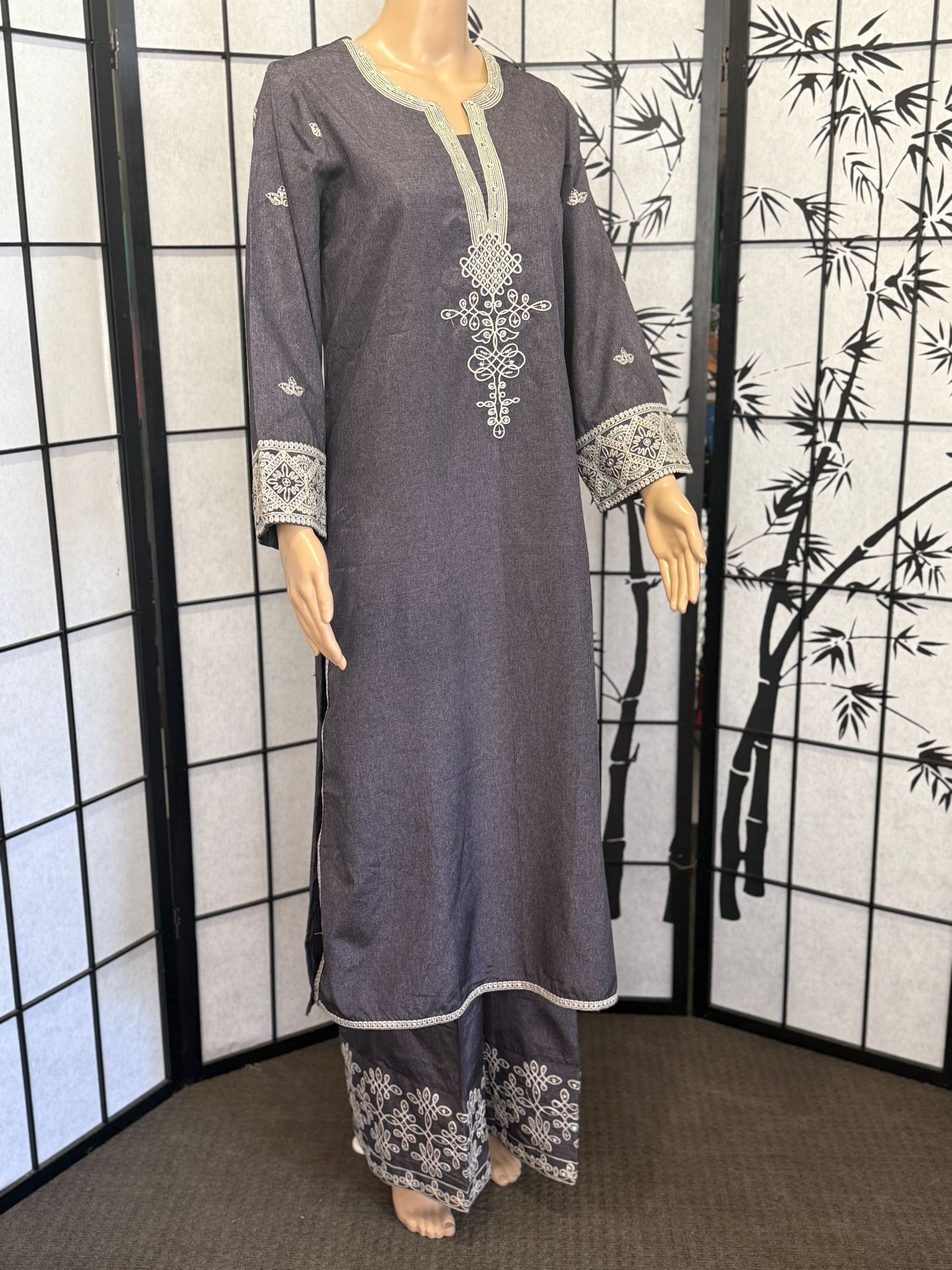 Embroidered Luxury 3-Piece Ensemble