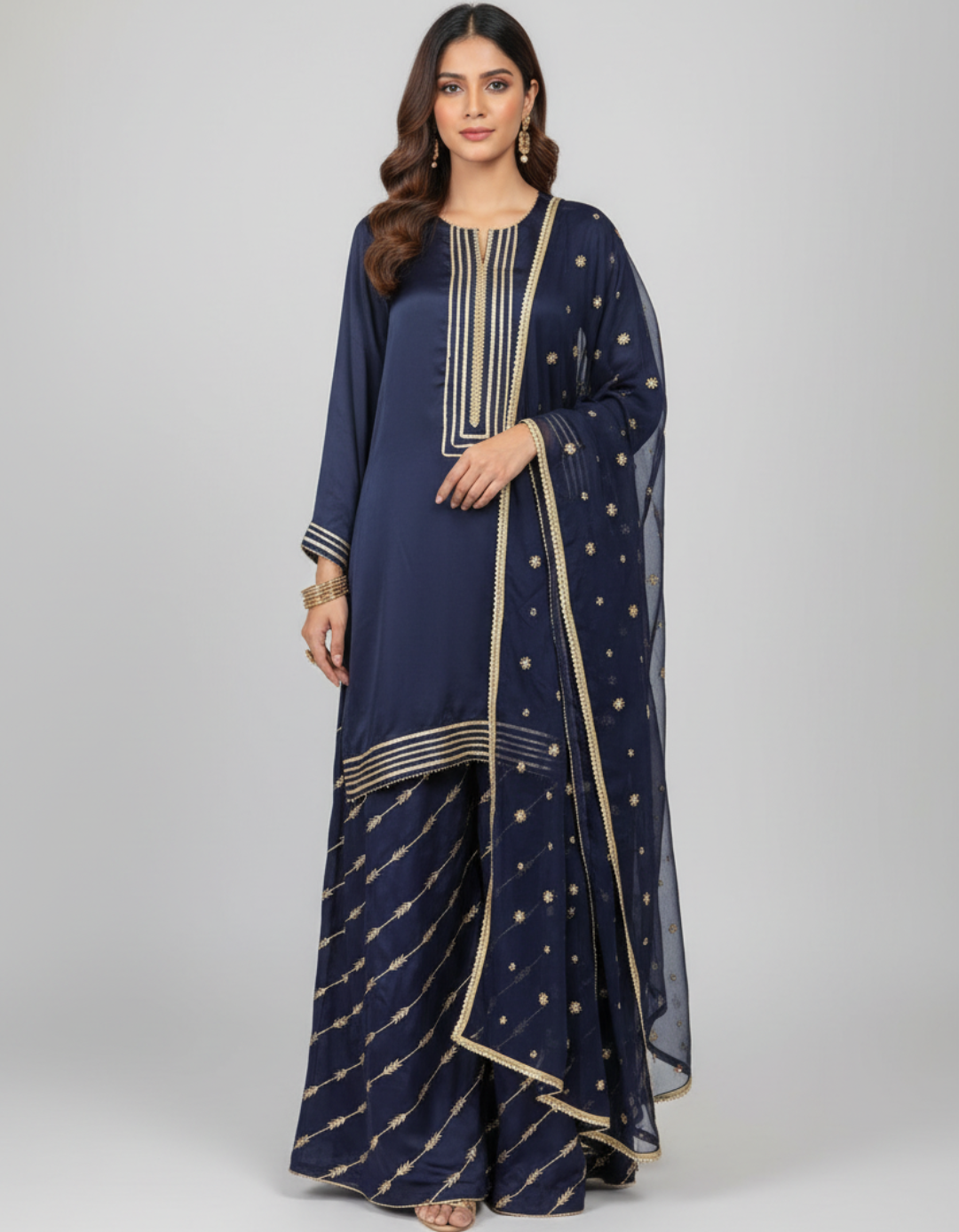 Exclusive Silk Festive Ensemble
