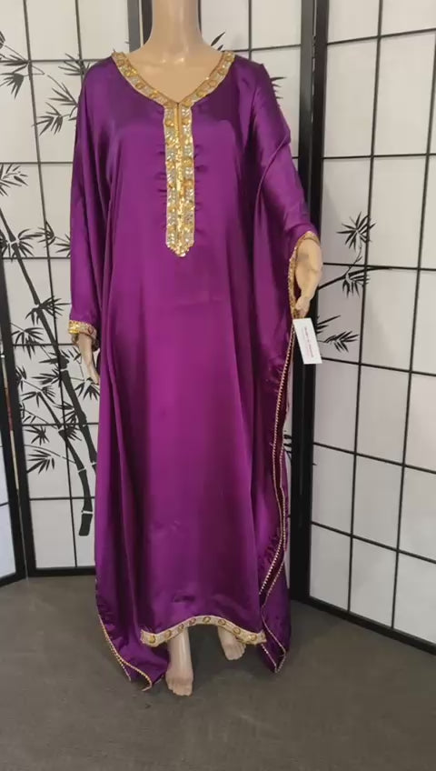 Luxe Silk Kaftan Collection