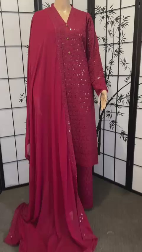 Exclusive Chikankari Festive Ensemble
