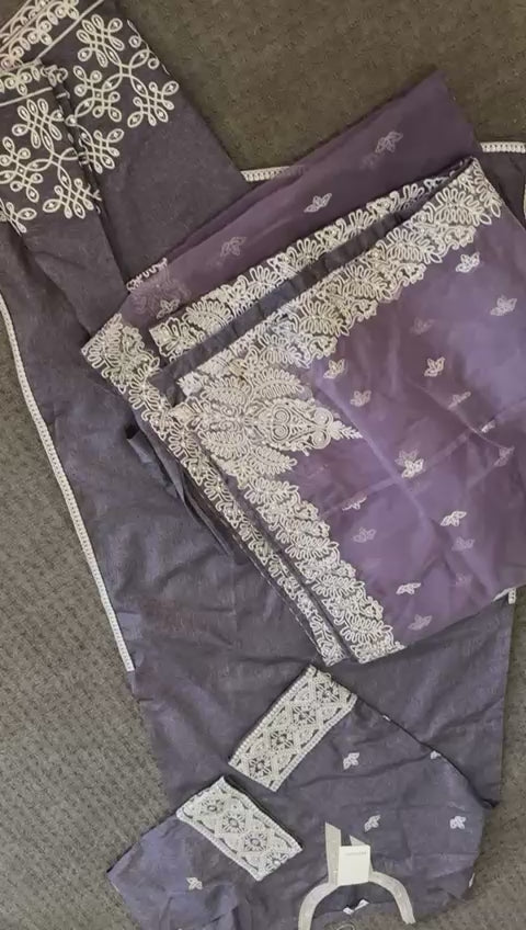 Embroidered Luxury 3-Piece Ensemble